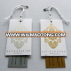 China factory garment Kraft paper swing hang tag with your own logo